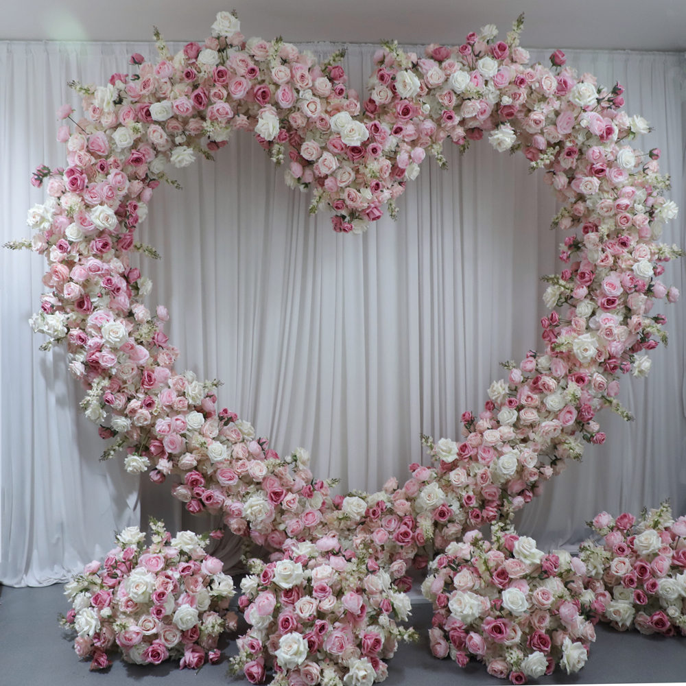 Heart Shaped Flower Arch