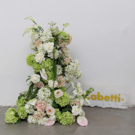 Custom The Finest Artificial Floral Styling Hydrangea Hydrangea Hydrangea Flowers Arch Silk Artificial Flower For Party Decoration Backdrop Flower Stand