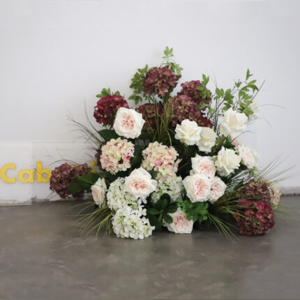 Custom Finest Wedding Florals Wedding Centerpieces Table Decorations Flower Ball Centerpieces Silk Hydrangea  Balls For Wedding Decoration